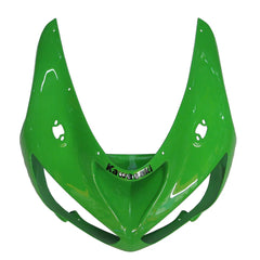 Kawasaki ZX-6R / 636 2005-2006 Green tail section fairing detail view 3