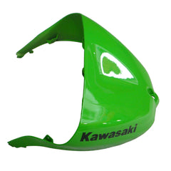 Kawasaki ZX-6R / 636 2005-2006 Green and Black with Logos fairing kit detail detail view 15