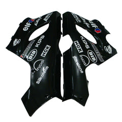 Kawasaki ZX-6R / 636 2005-2006 Green and Black No 76 fairing kit detail detail view 11