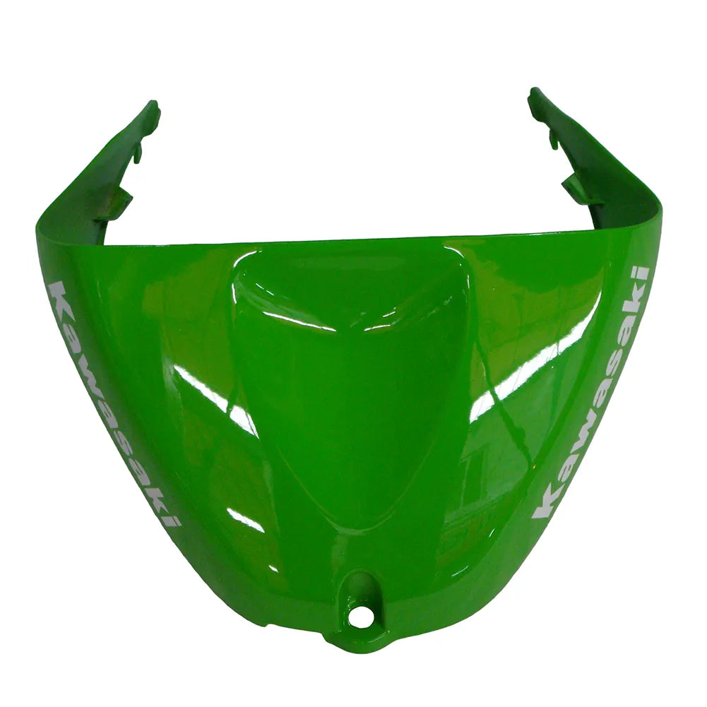 Kawasaki ZX-6R / 636 2005-2006 Green and Black No 76 fairing kit detail detail view 10
