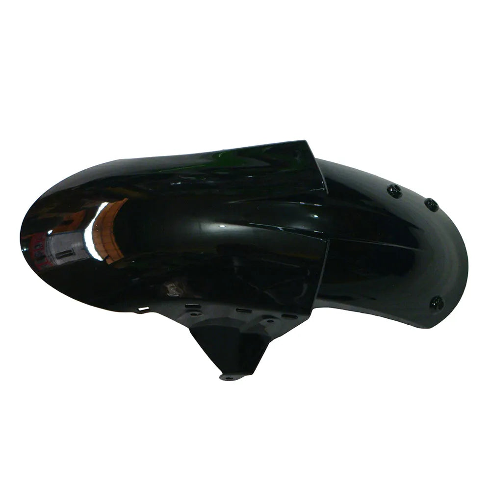 Kawasaki ZX-6R / 636 2005-2006 Green and Black No 76 fairing kit detail detail view 19