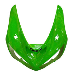 Kawasaki ZX-6R / 636 2005-2006 Green, Black, and Green Monster Edition A tail section fairing detail view 4