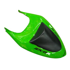 Kawasaki ZX-6R / 636 2005-2006 Green, Black, and Green Monster Edition A tail section fairing detail view 6