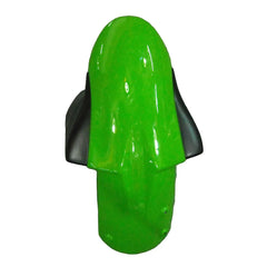 Kawasaki ZX-6R / 636 2005-2006 Green, Black, and Green Monster Edition A tail section fairing detail view 2