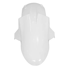 Kawasaki ZX-6R / 636 2005-2006 Black, White, and Green Monster Edition with Logos tail section fairing detail view 14