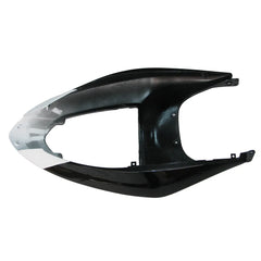 Kawasaki ZX-6R / 636 2005-2006 Black, White, and Green Monster Edition with Logos tail section fairing detail view 13