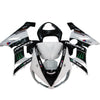 Kawasaki ZX-6R / 636 2005-2006 Black, White, and Green Monster Edition Fairing Kit with Logos