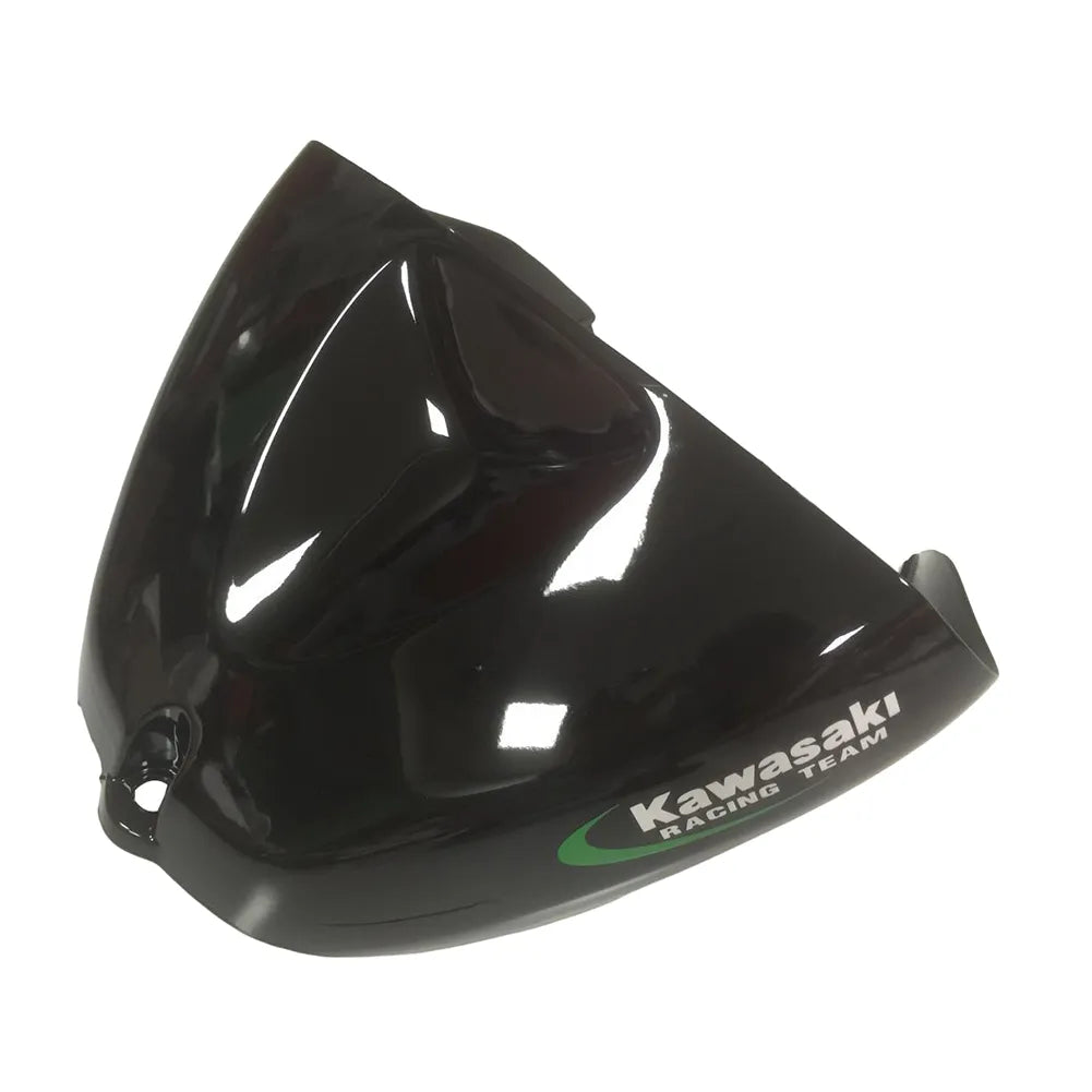 Kawasaki ZX-6R / 636 2005-2006 Black, Red, and Green Monster Edition tail section fairing detail view 5