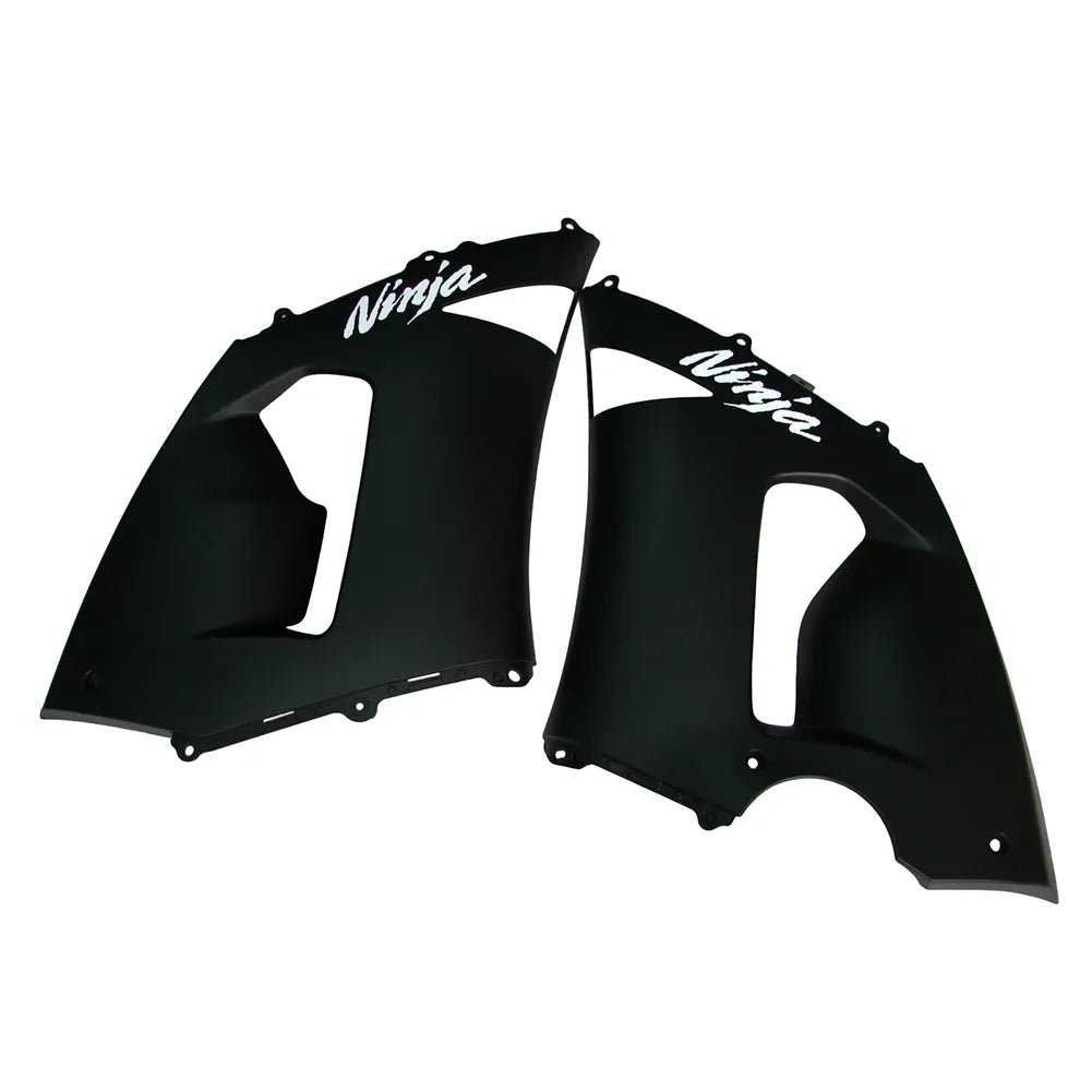 Kawasaki ZX-6R / 636 2005-2006 Matte Black fairing kit detail detail view 10