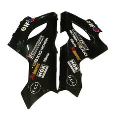 Kawasaki ZX-6R / 636 2005-2006 Black and Green Monster Edition tail section fairing detail view 4
