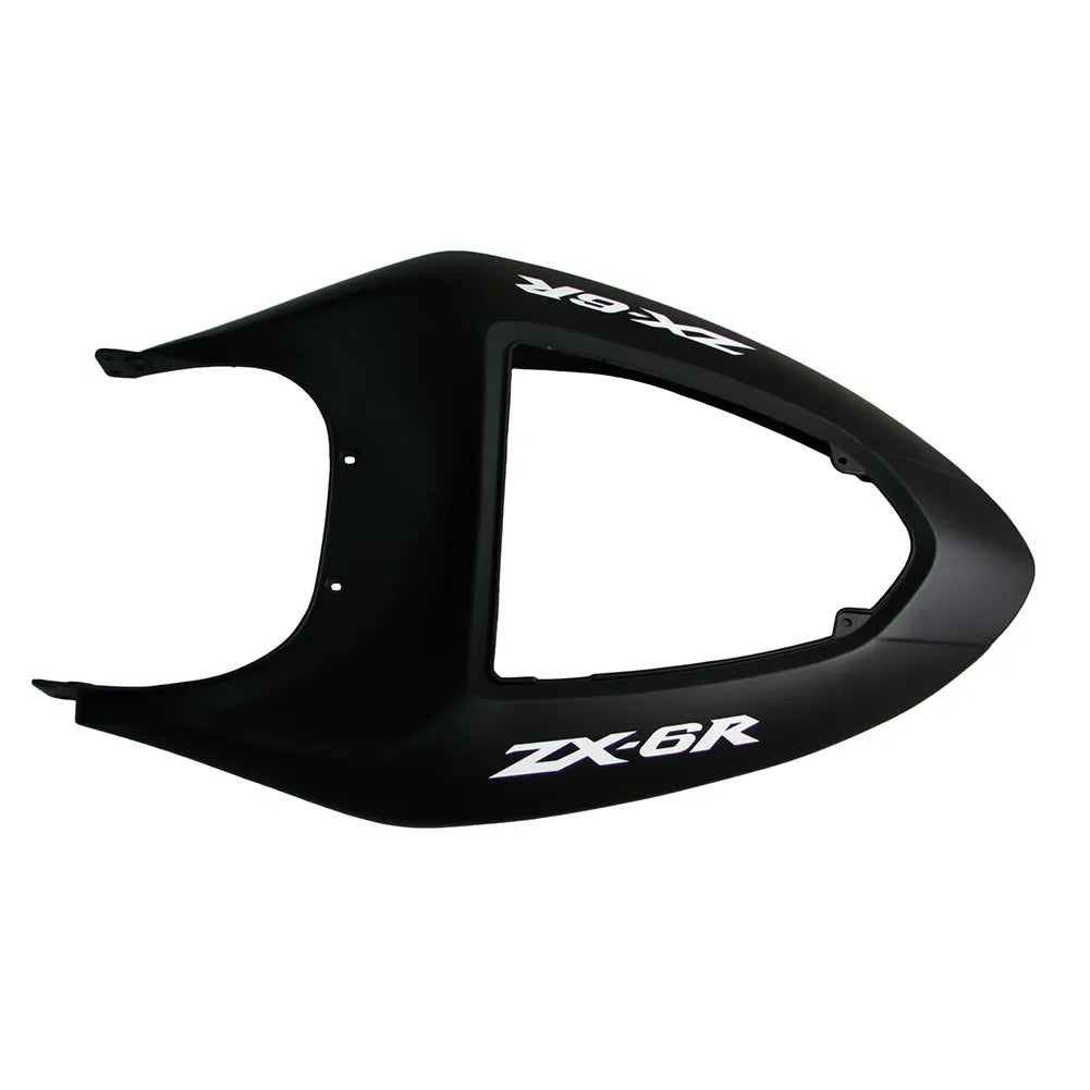 Kawasaki ZX-6R / 636 2005-2006 Matte Black fairing kit detail detail view 22