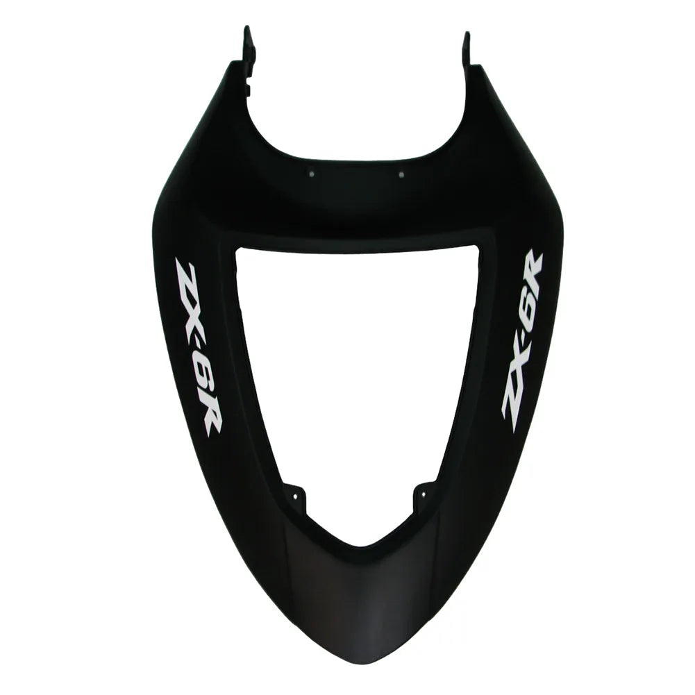 Kawasaki ZX-6R / 636 2005-2006 Matte Black fairing kit detail detail view 21