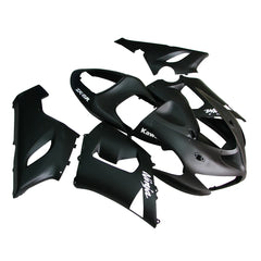 Kawasaki ZX-6R / 636 2005-2006 Matte Black fairing kit detail detail view 5