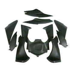 Kawasaki ZX-6R / 636 2005-2006 Matte Black fairing kit detail detail view 9