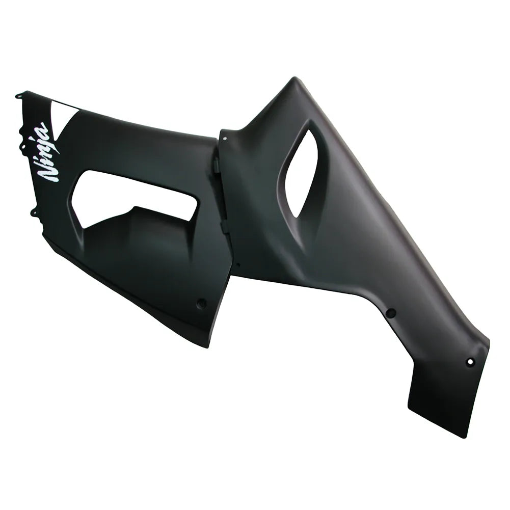 Kawasaki ZX-6R / 636 2005-2006 Matte Black fairing kit detail detail view 8