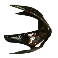 Kawasaki ZX-6R / 636 2005-2006 Black and Green Monster Edition tail section fairing detail view 7