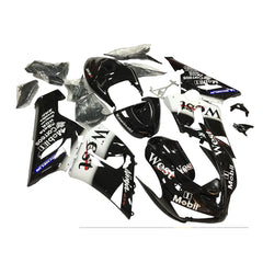 Kawasaki ZX-6R / 636 2005-2006 WEST Edition B full fairing kit set view
