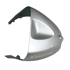 Kawasaki ZX-6R / 636 2005-2006 Matte Black and Silver tail section fairing detail view 11