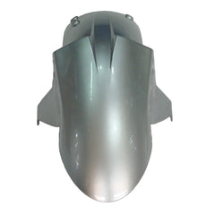 Kawasaki ZX-6R / 636 2005-2006 Matte Black and Silver tail section fairing detail view 12
