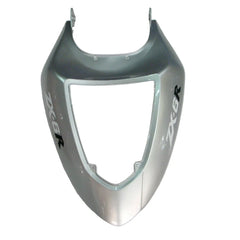 Kawasaki ZX-6R / 636 2005-2006 Matte Black and Silver tail section fairing detail view 15