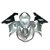 Kawasaki ZX-6R / 636 2005-2006 Matte Black and Silver Fairing Kit