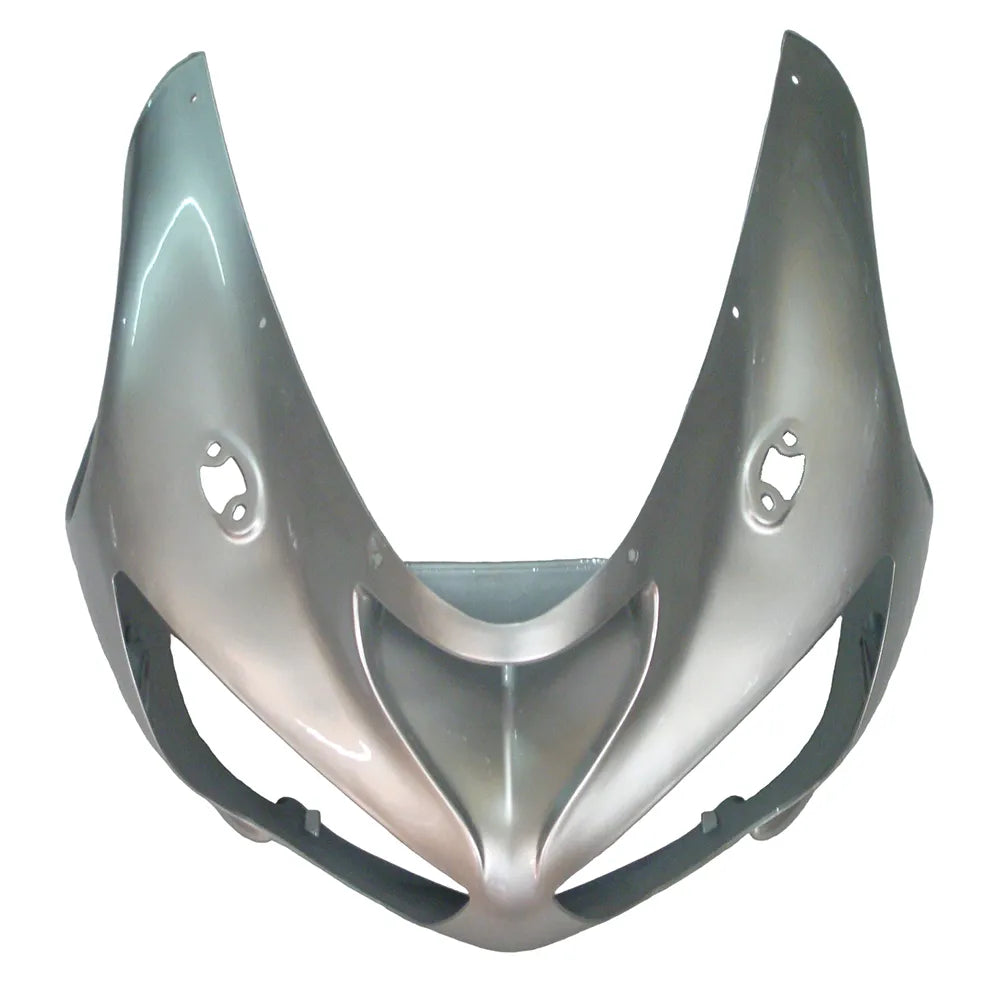 Kawasaki ZX-6R / 636 2005-2006 Matte Black and Silver tail section fairing detail view 6