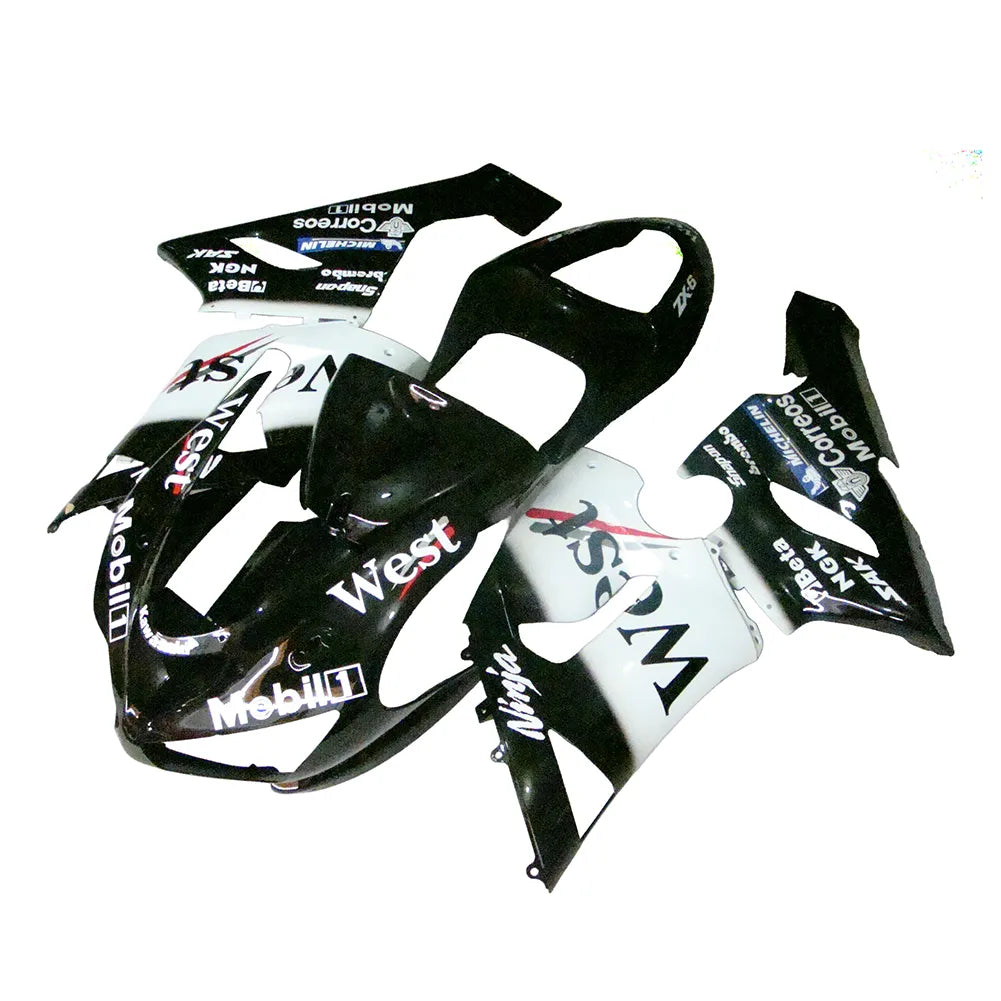 Kawasaki ZX-6R / 636 2005-2006 WEST Edition C fairing kit front view