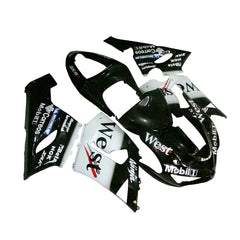 Kawasaki ZX-6R / 636 2005-2006 WEST Edition C fairing kit left side view