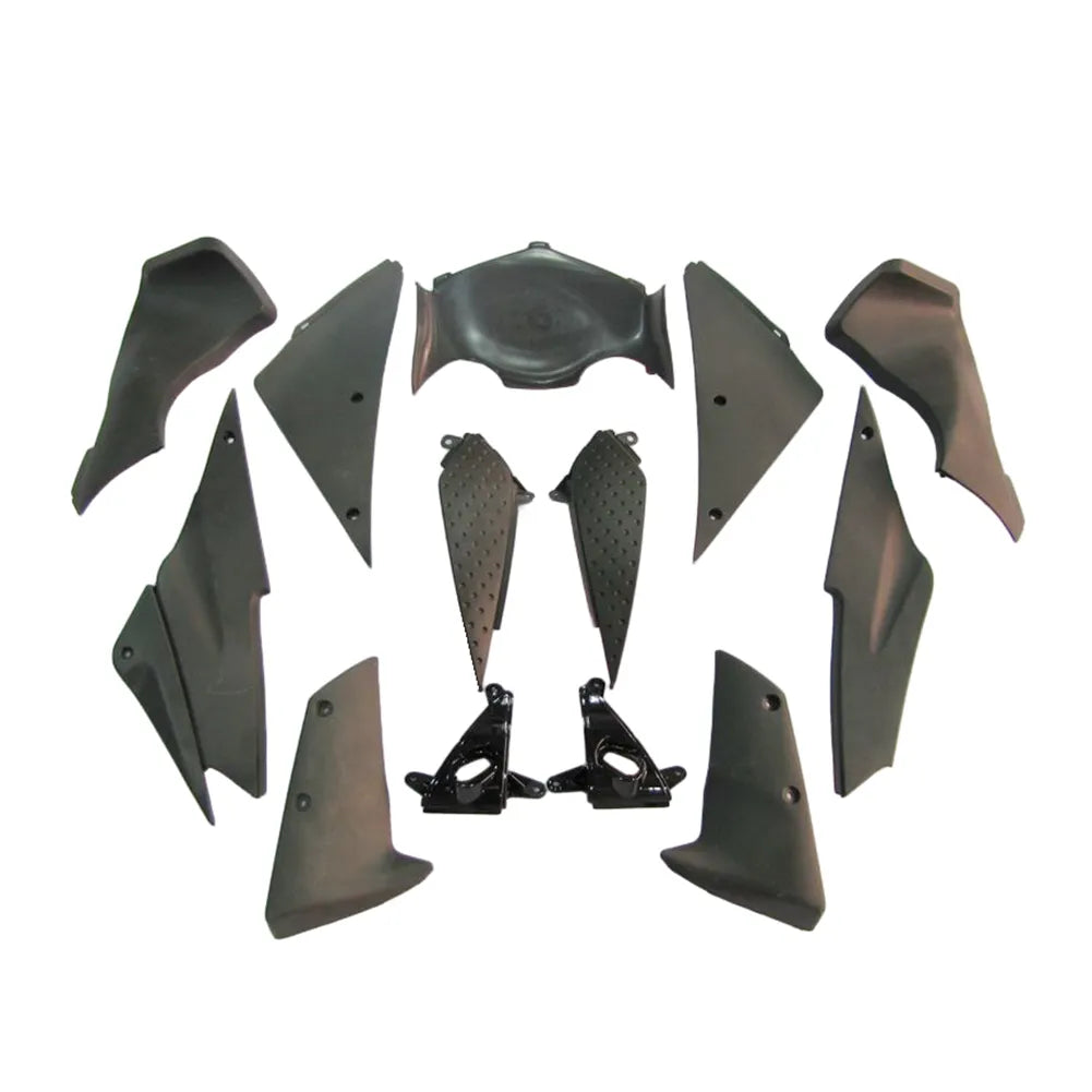 Kawasaki ZX-6R / 636 2005-2006 WEST Edition C tail section fairing side view