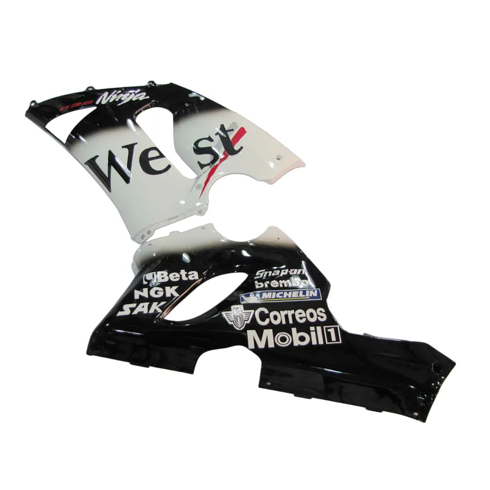 Kawasaki ZX-6R / 636 2005-2006 WEST Edition C tail section fairing detail view 1
