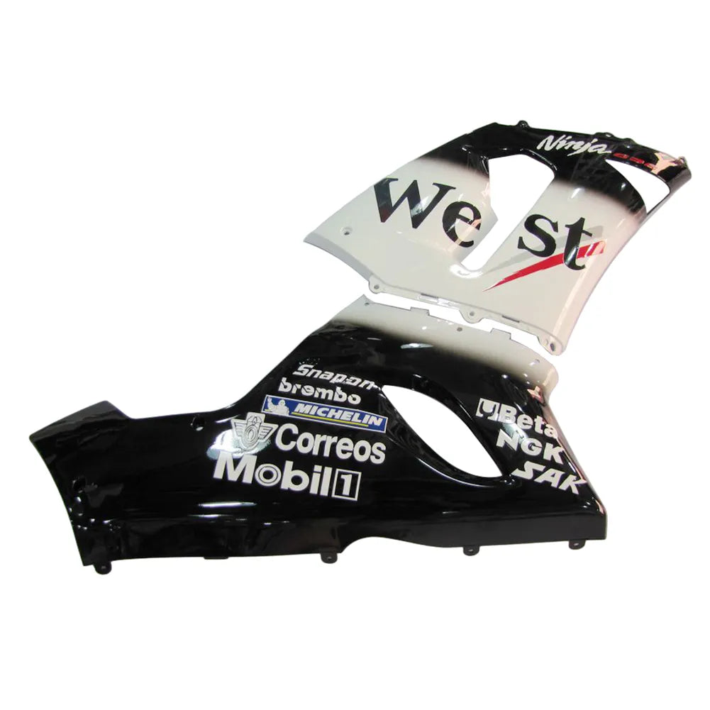Kawasaki ZX-6R / 636 2005-2006 WEST Edition C tail section fairing detail view 2
