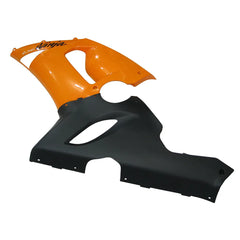 Kawasaki ZX-6R / 636 2005-2006 Orange and Black tail section fairing rear view