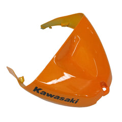Kawasaki ZX-6R / 636 2005-2006 Orange and Black tail section fairing detail view 7