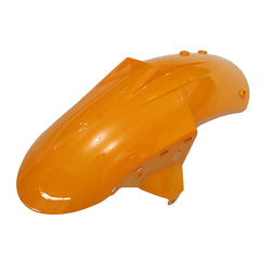 Kawasaki ZX-6R / 636 2005-2006 Orange and Black tail section fairing detail view 9