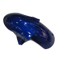 Kawasaki ZX-6R / 636 2005-2006 Black and Blue A tail section fairing detail view 1
