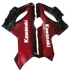 Kawasaki ZX-6R / 636 2005-2006 Red Flame tail section fairing detail view 4
