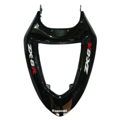 Kawasaki ZX-6R / 636 2005-2006 Red Flame tail section fairing detail view 12