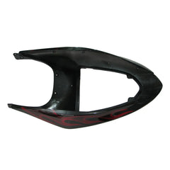 Kawasaki ZX-6R / 636 2005-2006 Red Flame tail section fairing detail view 14