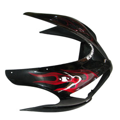 Kawasaki ZX-6R / 636 2005-2006 Red Flame tail section fairing detail view 7