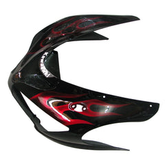 Kawasaki ZX-6R / 636 2005-2006 Red Flame tail section fairing detail view 8