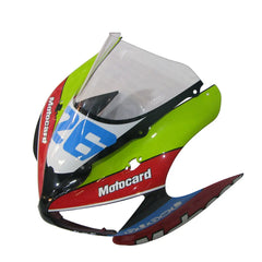 Kawasaki ZX-6R / 636 2005-2006 Style A tail section fairing detail view 1