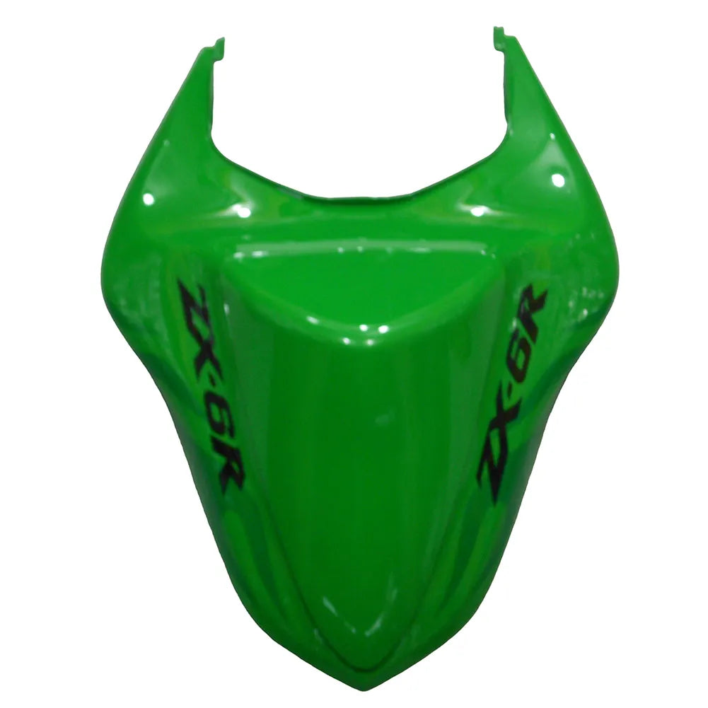 Kawasaki ZX-6R / 636 2007-2008 Green Flame tail section fairing detail view 4