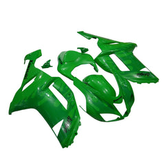 Kawasaki ZX-6R / 636 2007-2008 Green Flame fairing kit front view