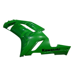 Kawasaki ZX-6R / 636 2007-2008 Green Flame tail section fairing side view