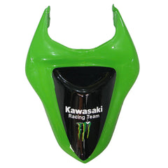 Kawasaki ZX-6R / 636 2007-2008 Green, Black, and Green Monster Edition A tail section fairing detail view 6