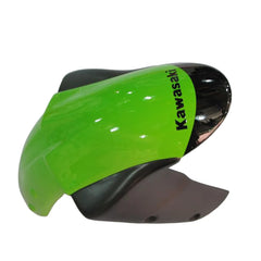Kawasaki ZX-6R / 636 2007-2008 Green, Black, and Green Monster Edition B tail section fairing detail view 2