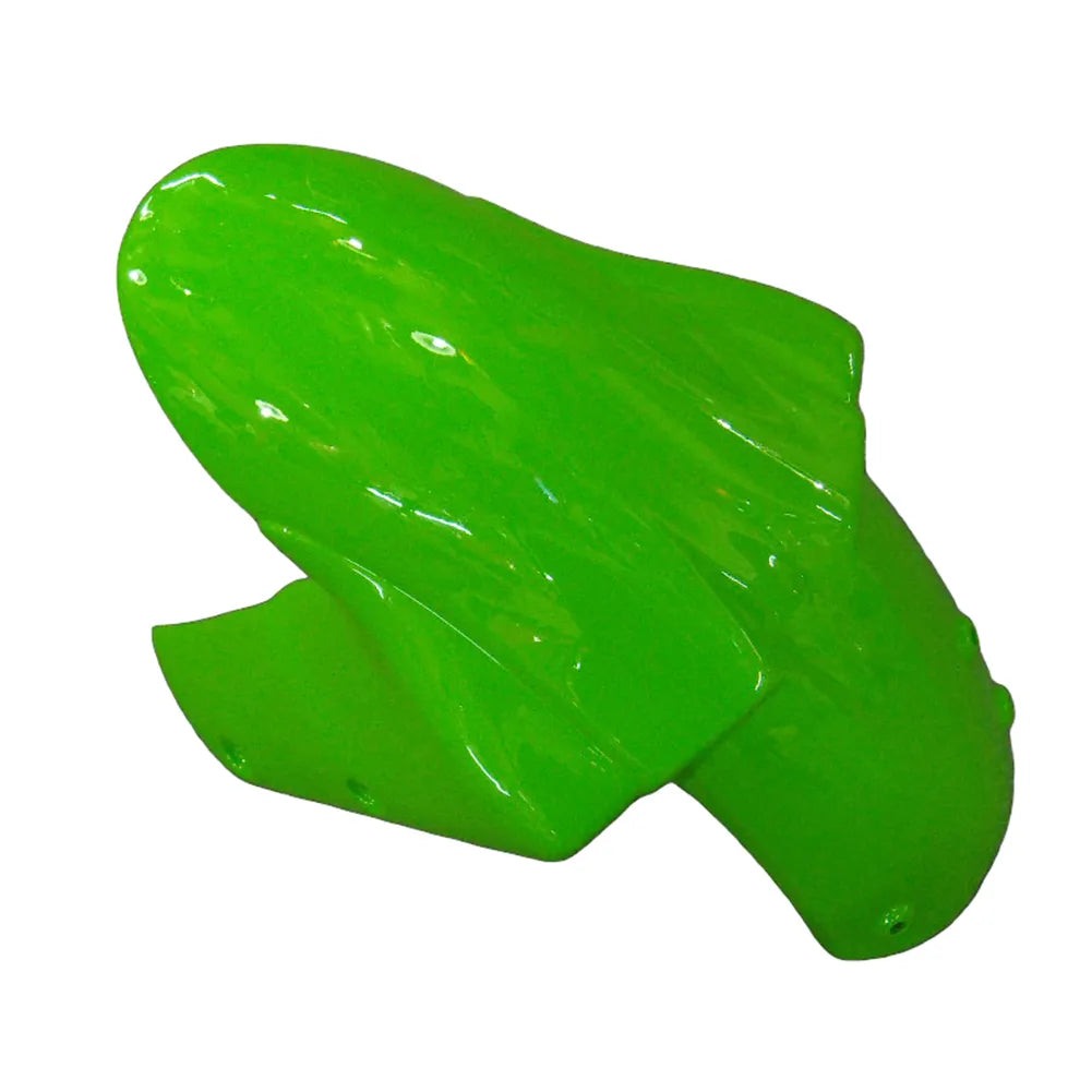 Kawasaki ZX-6R / 636 2007-2008 Green, Black, and Green Monster Edition C tail section fairing detail view 3