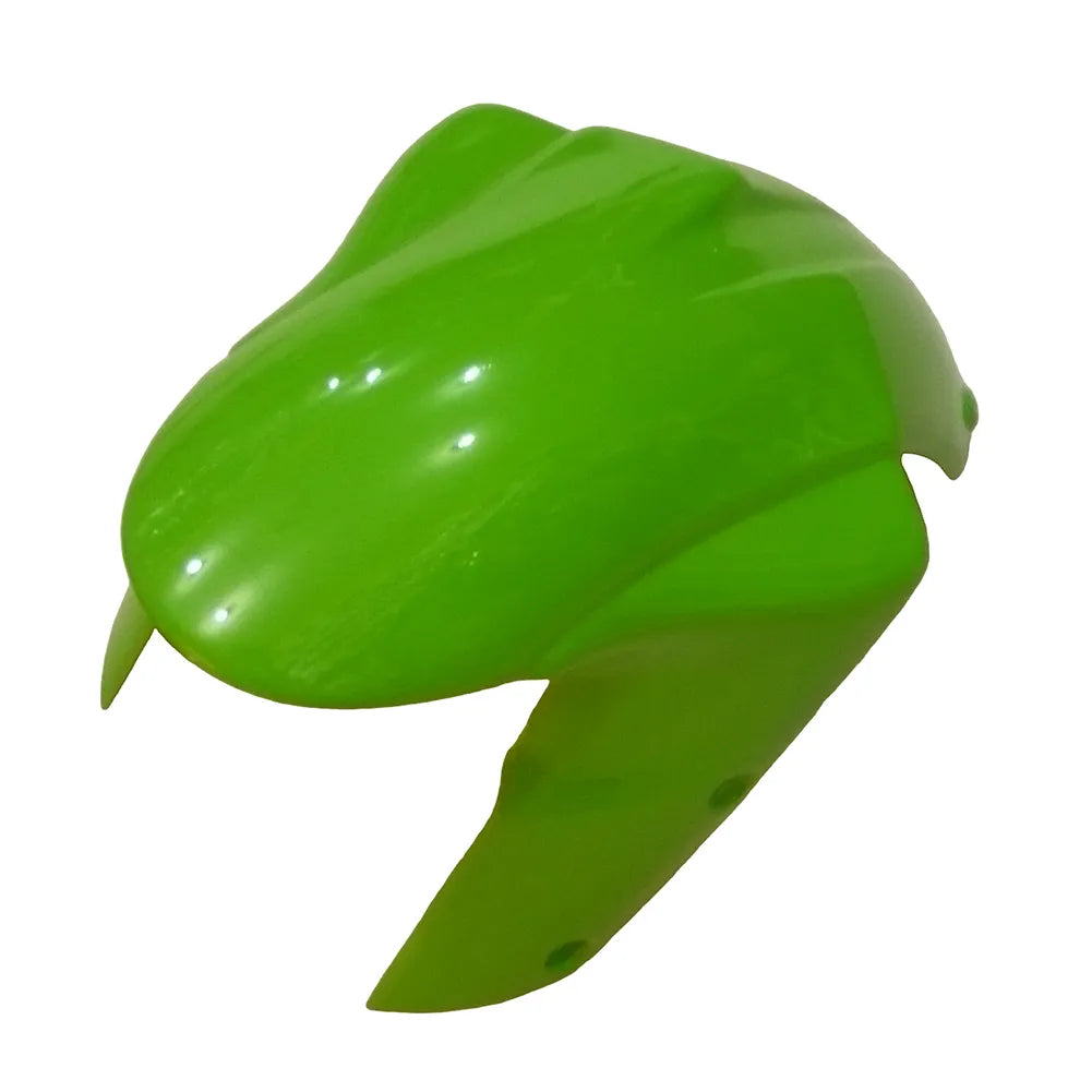 Kawasaki ZX-6R / 636 2007-2008 Green, Black, and Green Monster Edition D tail section fairing detail view 13