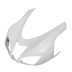 Kawasaki ZX-6R / 636 2007-2008 Black and White tail section fairing detail view 1