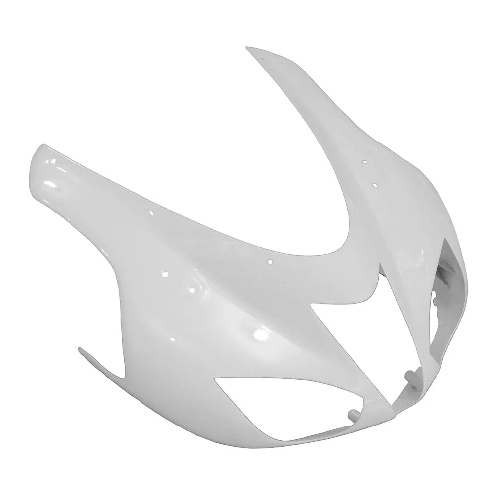 Kawasaki ZX-6R / 636 2007-2008 Black and White tail section fairing detail view 2